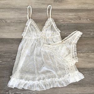 Victoria Secret Babydoll Lingerie
